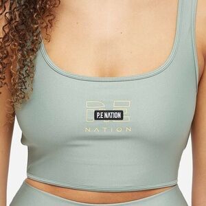 PE Nation Tank top in cream color